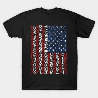 I can't breathe American Flag T-Shirt